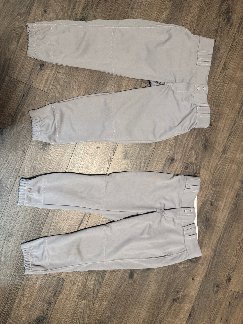 Women’s Champro Light Gray Elastic-Waist Softball Pants
